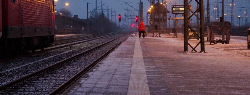 Sicherung an Bahnsteigen